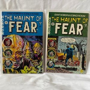 (2 for $10) 2 Vintage Horror Comic’s The Haunt Of Fear